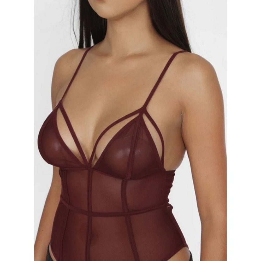 Gorgeous and Sexy Mesh Teddy, Size Medium